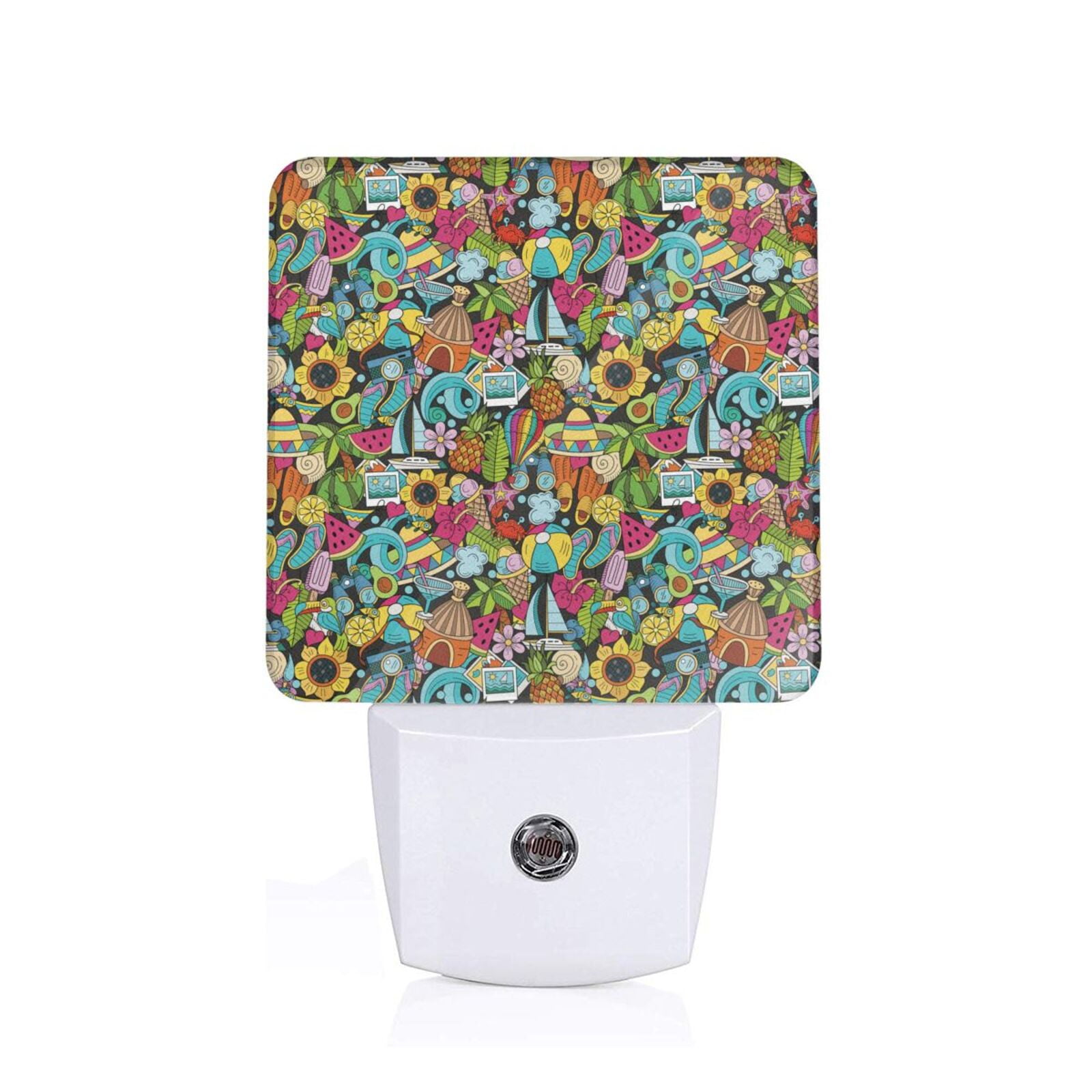 Xecao Color Summer for Night Light - a Wall-mounted LED Fixture with A ...