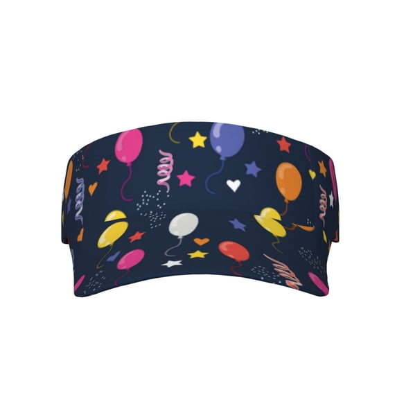 Xecao Colored Balloons for Adult Sun Cap offers versatile sun protection with adjustable Velcro for a secure fit.