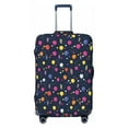 thumbnail image 1 of Xecao Colored Balloons print Elastic Luggage Cover, with double-sided print , is perfect for travel, business, and daily use, 1 of 9