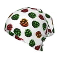 thumbnail image 1 of Xecao Colorful Autumn Pinecones Print Beanie Hat Toddler Girls Boys, Baby Hats Winter Warm Knitted Thermal, Kids Winter Caps, 1 of 7