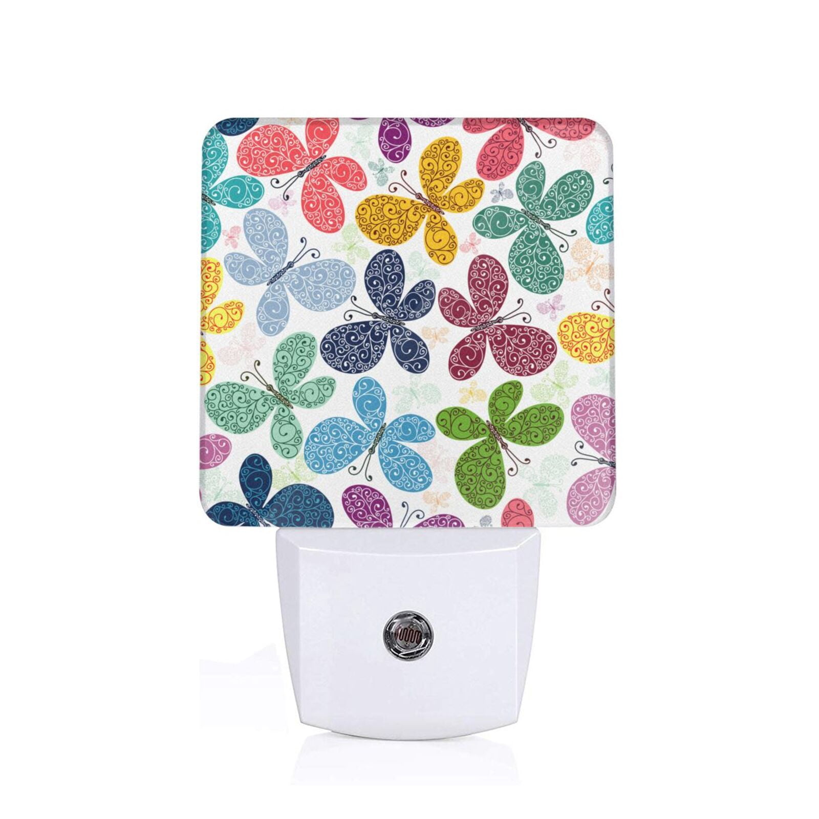 TROUSSELIER Butterflies Night Light - Magic Lantern Projection Lamp For Kids, 12V 10W Bulb Included, EU Plug