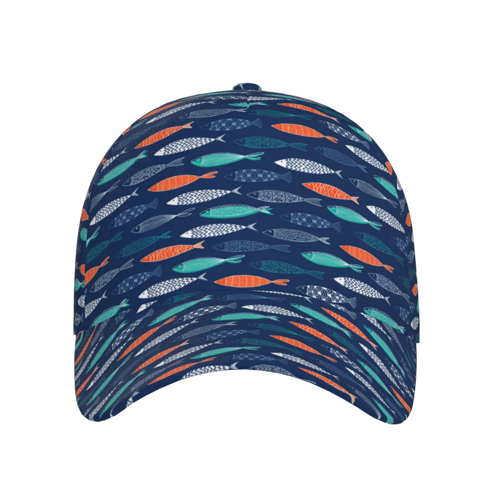 Cap With Fish Xecao Colorful Fish 3 for Baseball Cap: Unisex, crafted from classic ...