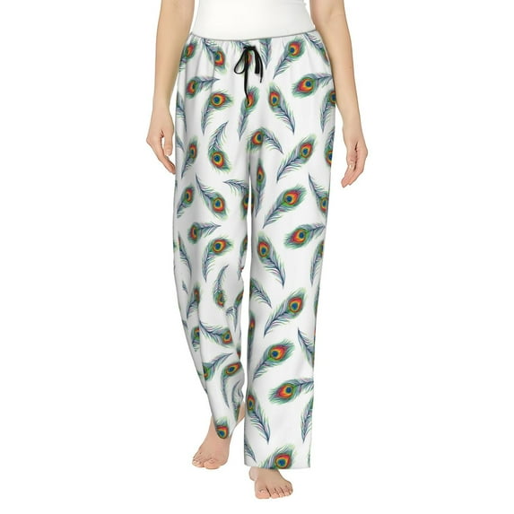 Xecao Colorful Grass Women's Straight Lounge Pajama Pants: The Epitome of Relaxed Sleepwear