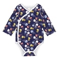 thumbnail image 1 of Xecao Colorful Jellyfish Print Baby unisex-baby Cotton Long-sleeve Bodysuits-2 Years, 1 of 6