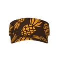 thumbnail image 1 of Xecao Colorful Pineapple for Adult Sun Cap offers versatile sun protection with adjustable Velcro for a secure fit., 1 of 8