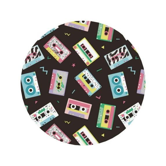 Xecao Colorful Retro Tape for Fridge Magnets - Fun Decorative Refrigerator Magnets, Cute and Soft for Stylish Kitchen Accents