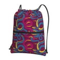 thumbnail image 1 of Xecao Colorful Snake for Drawstring Bags,Pull String Backpack Bags,String Bag Sackpack, 1 of 6