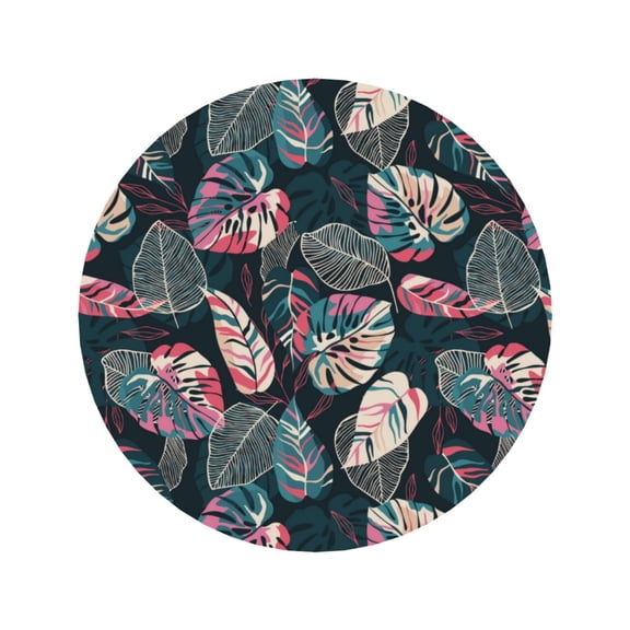 Xecao Colorful Tropical Leaves for Fridge Magnets - Fun Decorative Refrigerator Magnets, Cute and Soft for Stylish Kitchen Accents