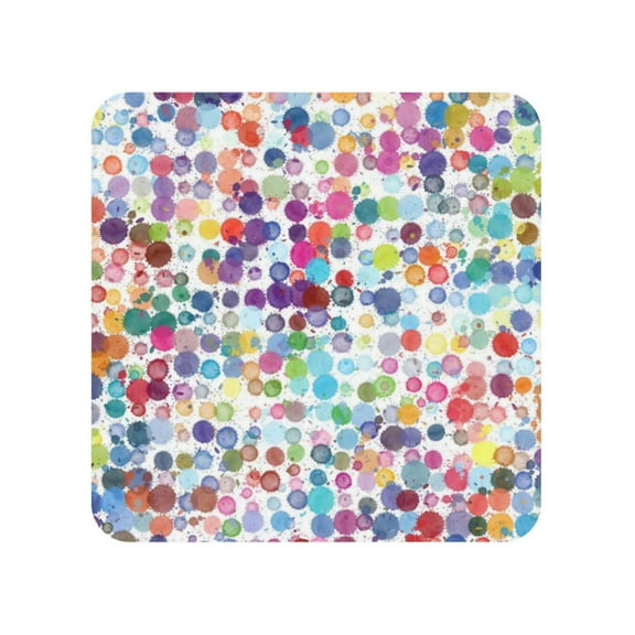 Xecao Colorful Watercolor Dots for Fridge Magnets - Fun Decorative Refrigerator Magnets, Cute and Soft for Stylish Kitchen Accents