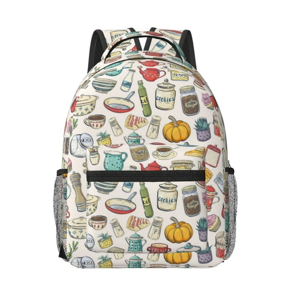 Xecao Cooking Utensils Travel Backpack: A spacious, stylish computer backpack ideal for men and women, perfect for college, school, or daily travels