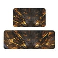thumbnail image 1 of Xecao Cool Black Gold Dragon Patten Kitchen Rugs and Mats Sets,2 Pieces Non-Slip Washable Rugs, Kitchen Mat for Floor,Suit for Kitchen Decor and Accessories, 1 of 6