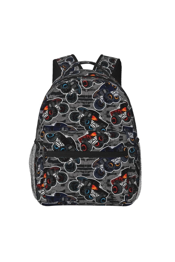 Cool Off-Road Vehicle Backpack, a stylish and functional choice for both men and women, is the perfect basic bookbag for college, work, or travel