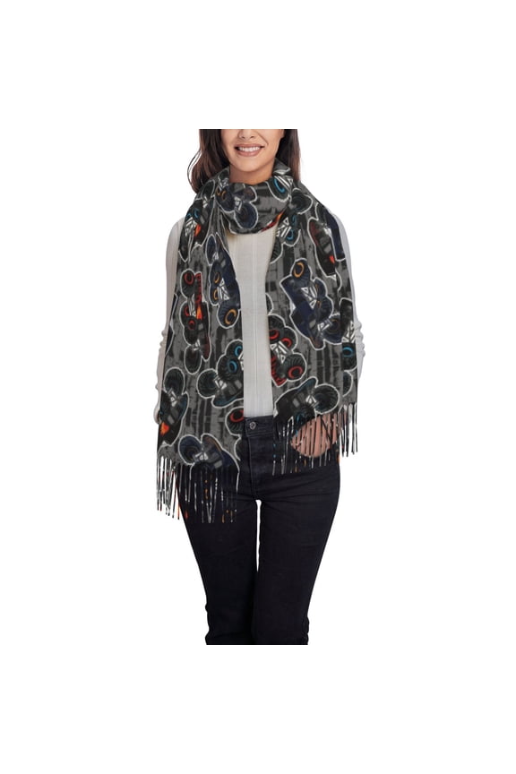 Cool Off-Road Vehicle Pattern Womens Winter Scarf Fall Scarf Oversized Large Scarf for Women Warm Shawl Wrap