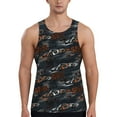 thumbnail image 1 of Xecao Cool Sports Car Men's Tank Top Workout Quick Dry Sleeveless Gym Jogging Muscle Shirts Summer Swim Beach Tops, 1 of 9