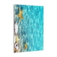 thumbnail image 1 of Xecao Coral And Seashell On The Beach for Ready-to-Hang Canvas Art 12x16 Inches - Waterproof HD Print Solid Wood Frame for Gifting,Vertical, 1 of 8