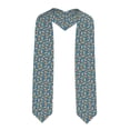 thumbnail image 1 of Xecao Corgi with Flowers Print Graduation Shawl Stole Honor Stole Adult 72" Academic Commencements, 1 of 7