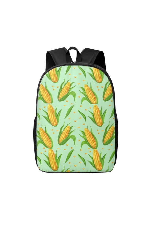 Corn 7 print Travel Backpack, Large Computer Backpack for Men Women, College School Rucksack Book Bag