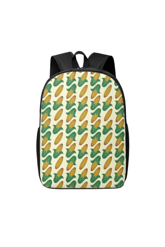 Corn print Travel Backpack, Large Computer Backpack for Men Women, College School Rucksack Book Bag