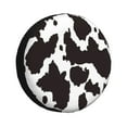 thumbnail image 1 of Xecao Cow Skin 2 for Tire Covers,Wheel Tire Cover Waterproof, Dust-Proof, And Universally Fitting for Cars,Trailers, SUVs-16 inch, 1 of 6