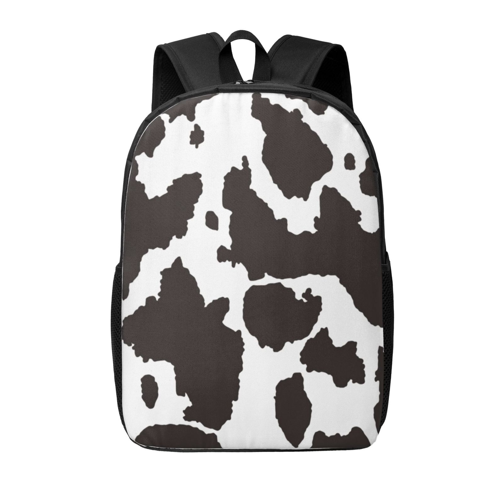 Xecao Cow Skin 2 print Travel Backpack, Large Computer Backpack for Men Women, College School Rucksack Book Bag
