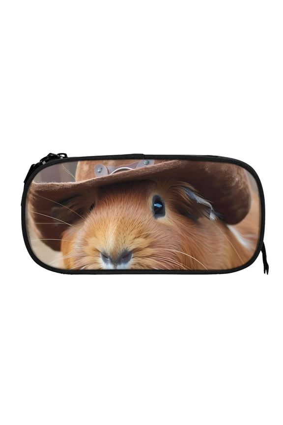 Cowboy Hat Guinea Pig print Fanny Pack Belt Bag for Women and Men, Fashionable Waterproof Waist Pack with Adjustable Strap for Traveling, Hiking, Jogging, Cycling