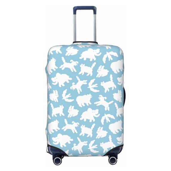 Xecao Cute Animals print Elastic Luggage Cover, with double-sided print , is perfect for travel, business, and daily use