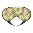 thumbnail image 1 of Xecao Cute Avocado for Soft Fluffy Sleeping Blindfold, Nap eye cover tailored for the utmost comfort for girls, women, kids, and adults., 1 of 7