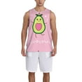 thumbnail image 1 of Xecao Cute Avocado print basketball shirt for both men and women, a unisex basketball jersey perfect for theme parties-4X-Large, 1 of 6