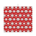 thumbnail image 1 of Xecao Cute Baseball Print Dish Drying Mat for Kitchen Counter,Absorbent Coffee Bar Mat, Dish Drainer Rack Mats,Dining Room Decoration, 1 of 8