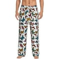thumbnail image 1 of Xecao Cute Butterfly Men's Straight Lounge Pajama Pants: The Ultimate in Comfortable Sleepwear, 1 of 9