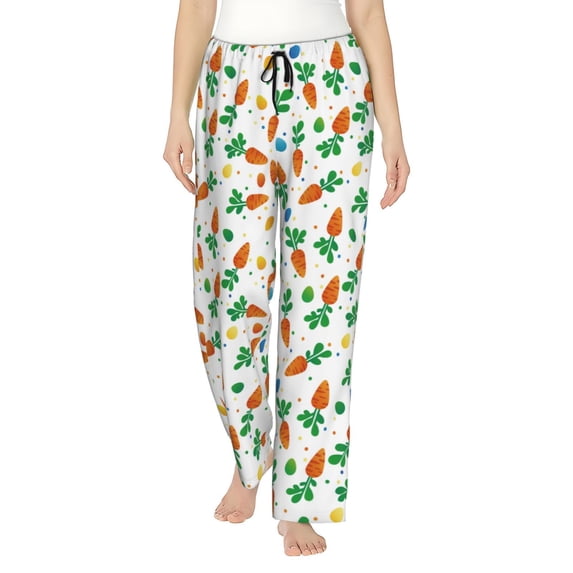 Xecao Cute Carrot Women's Straight Lounge Pajama Pants: The Epitome of Relaxed Sleepwear