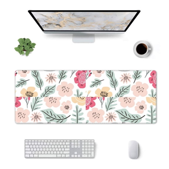 Xecao Cute Cartoon Sloth for Mouse Pad - Waterproof Extended Contour Mouse Mat, Large Gaming Mousepad Laptop Keyboard Mat with Non-Slip Rubber Base