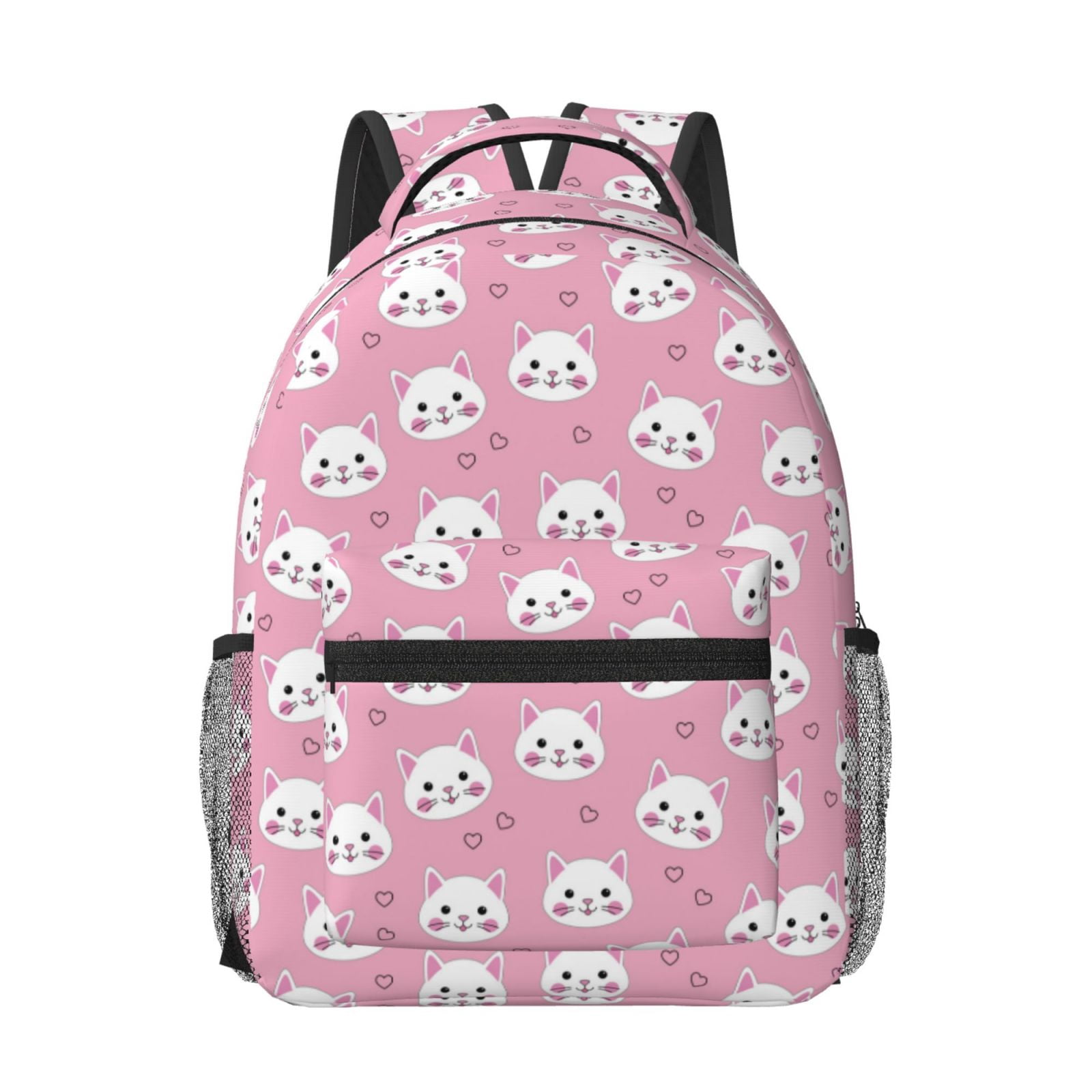 Xecao Cute Cat Travel Backpack: A spacious, stylish computer backpack ideal for men and women, perfect for college, school, or daily travels
