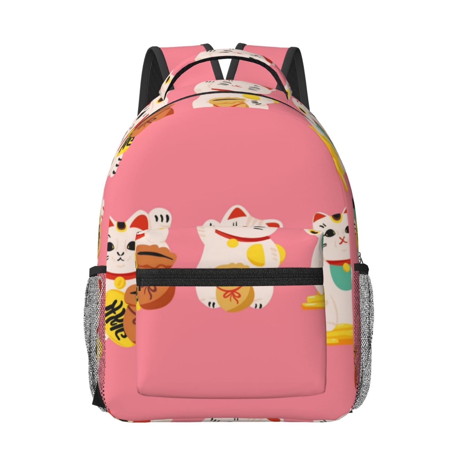 Xecao Cute Cat Travel Backpack: A spacious, stylish computer backpack ideal for men and women, perfect for college, school, or daily travels