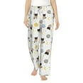 thumbnail image 1 of Xecao Cute Cat Women's Straight Lounge Pajama Pants: The Epitome of Relaxed Sleepwear, 1 of 9