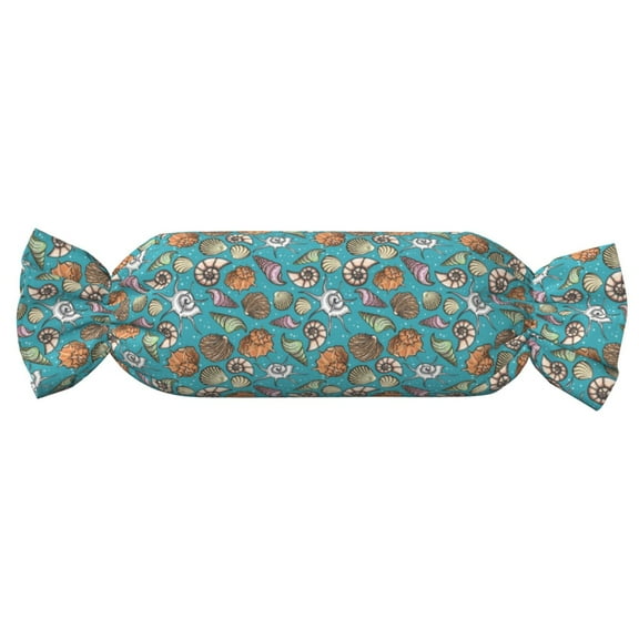 Xecao Cute Conch Print+Candy-Inspired Plush Pillow for Men Women Suitable for Beds, Sofas, Game Rooms Drawstring Closure