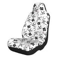 Xecao Cute Cow and Milk Stains for Automotive Seat Covers for Cars Trucks and SUVs Gray Car