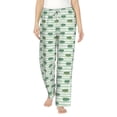 thumbnail image 1 of Xecao Cute Crocodile Women's Straight Lounge Pajama Pants: The Epitome of Relaxed Sleepwear, 1 of 9