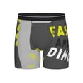 thumbnail image 1 of Xecao Cute Dinosaur Print Boxer Briefs for Men's Stretch Moisture-Wicking Underwear, Mid-Rise Classics breathable fabric, 1 of 7