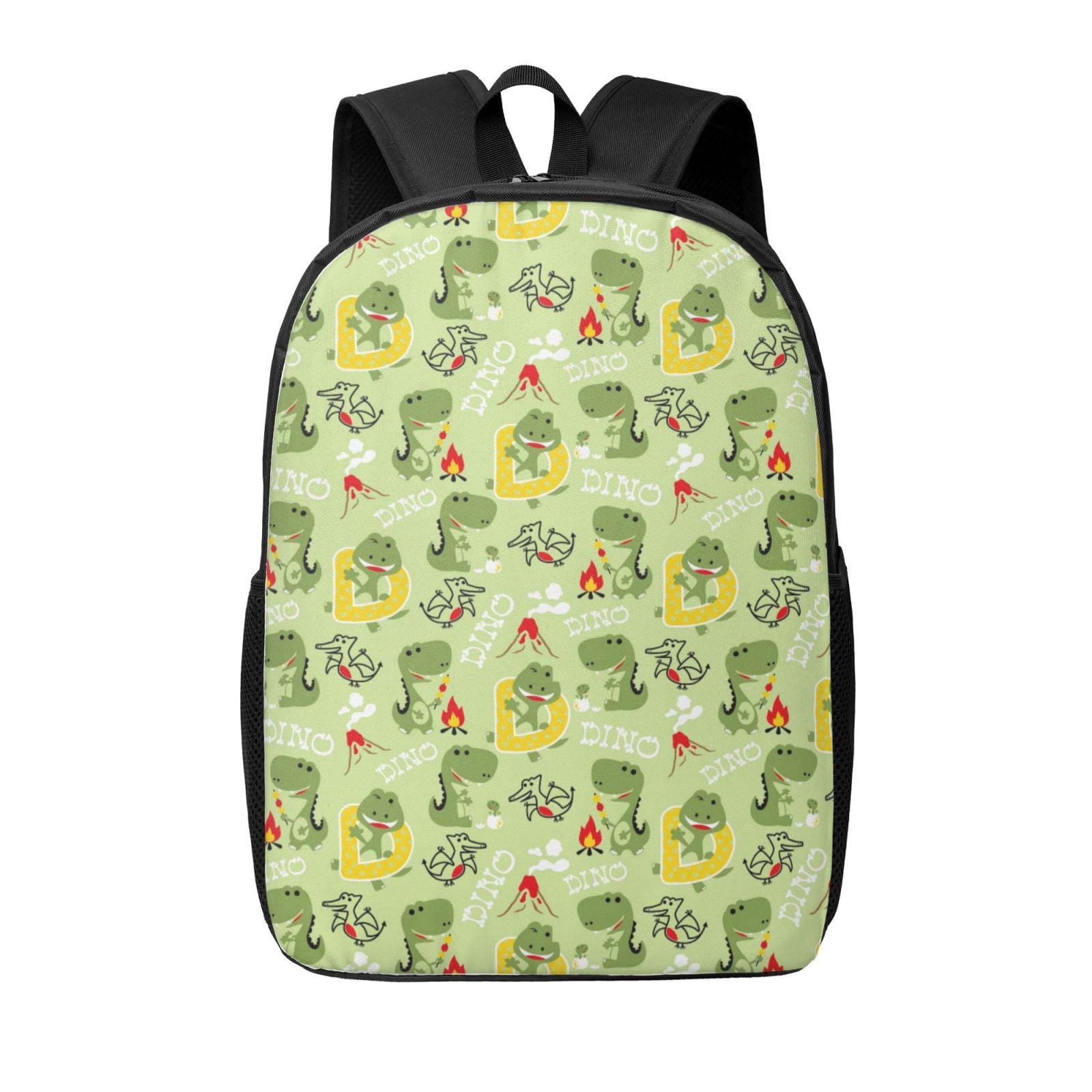 Xecao Cute Dinosaurs Cartoon print Travel Backpack, Large Computer ...