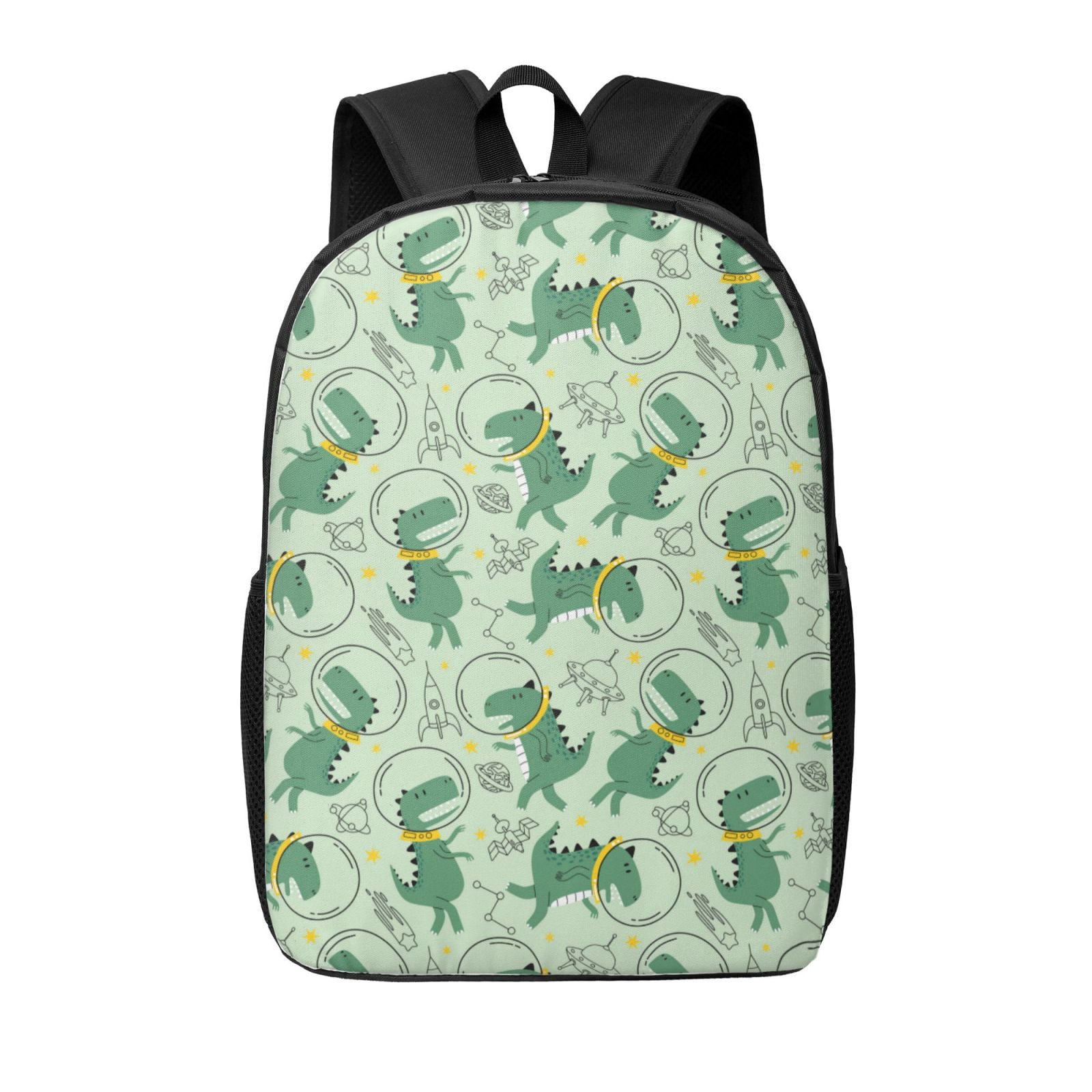 Xecao Cute Dinosaurs in Space print Travel Backpack, Large Computer ...