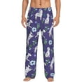 thumbnail image 1 of Xecao Cute Dog Men's Straight Lounge Pajama Pants: The Ultimate in Comfortable Sleepwear, 1 of 9