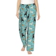 thumbnail image 1 of Xecao Cute Dog Women's Straight Lounge Pajama Pants: The Epitome of Relaxed Sleepwear, 1 of 9