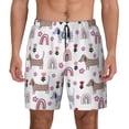 thumbnail image 1 of Xecao Cute Dog for Men's Swimming Trunks Swim Trunks Quick Dry Swim Shorts with Mesh Lining Funny Swimwear Bathing Suits, 1 of 9