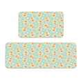 thumbnail image 1 of Xecao Cute Duck Patten Kitchen Rugs and Mats Sets,2 Pieces Non-Slip Washable Rugs, Kitchen Mat for Floor,Suit for Kitchen Decor and Accessories, 1 of 6