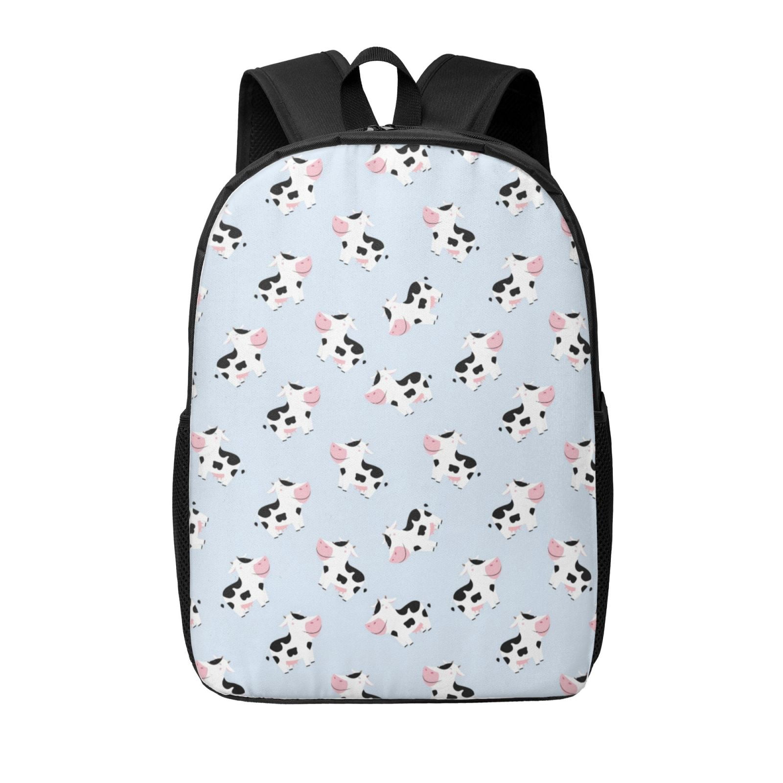 Xecao Cute Farm Cow print Travel Backpack, Large Computer Backpack for Men Women, College School Rucksack Book Bag