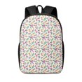 thumbnail image 1 of Xecao Cute Flower print Travel Backpack, Large Computer Backpack for Men Women, College School Rucksack Book Bag, 1 of 5