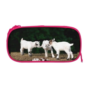 Xecao Cute Goat Baby print Fanny Pack Belt Bag for Women and Men, Fashionable Waterproof Waist Pack with Adjustable Strap for Traveling, Hiking, Jogging, Cycling