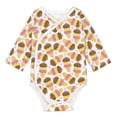thumbnail image 1 of Xecao Cute Ice Cream Print Baby unisex-baby Cotton Long-sleeve Bodysuits-12 Months, 1 of 6