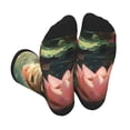 thumbnail image 1 of Xecao Cute Kitten Water Lilies Print Crew Socks for Men and Women, Men's Soft Moisture-wicking Sock, 1 of 7